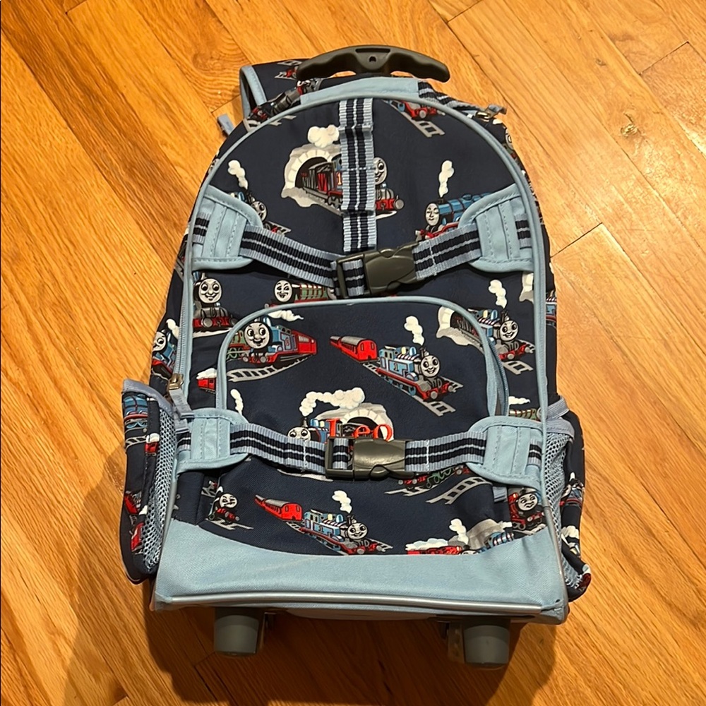 Pottery Barn kids Thomas large rolling backpack